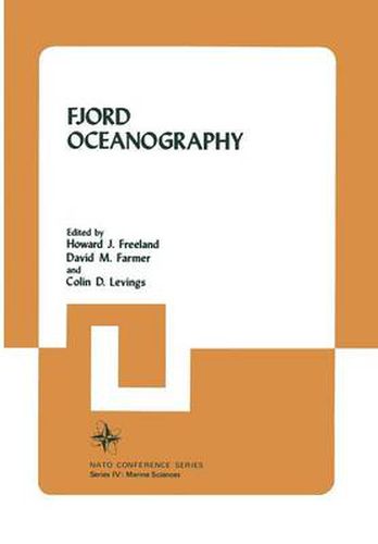 Cover image for Fjord Oceanography