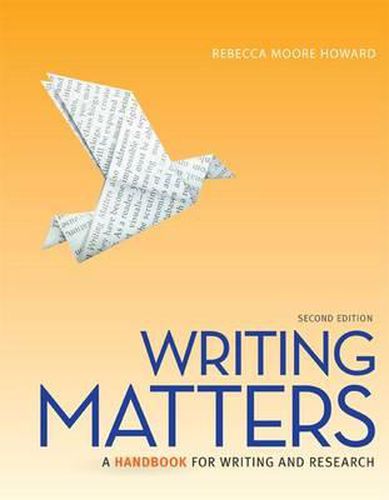 Cover image for Writing Matters 2e, Tabbed (Spiral) with Connect Composition for Writing Matter 2e Tabbed