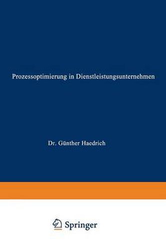 Cover image for Prozessoptimierung in Dienstleistungsunternehmen