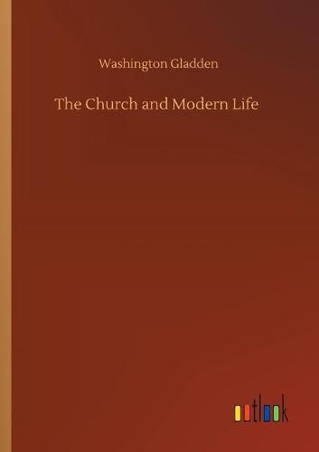 Cover image for The Church and Modern Life