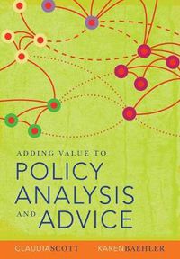 Cover image for Adding Value to Policy Analysis and Advice