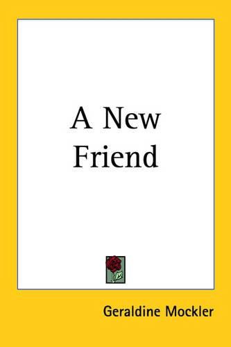 Cover image for A New Friend