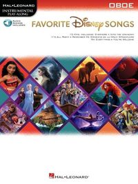 Cover image for Favorite Disney Songs: Instrumental Play-Along for Oboe