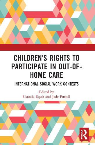 Cover image for Children's Rights to Participate in Out-of-Home Care