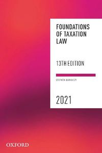 Cover image for Foundations of Taxation Law 2021