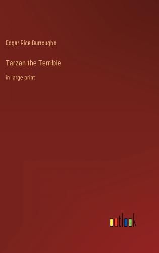 Cover image for Tarzan the Terrible