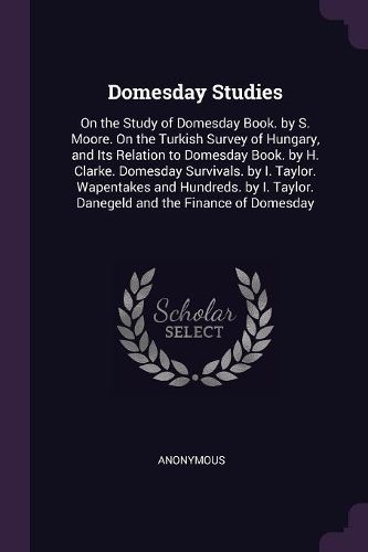 Cover image for Domesday Studies