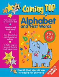 Cover image for Coming Top: Alphabet and First Words - Ages 4 - 5