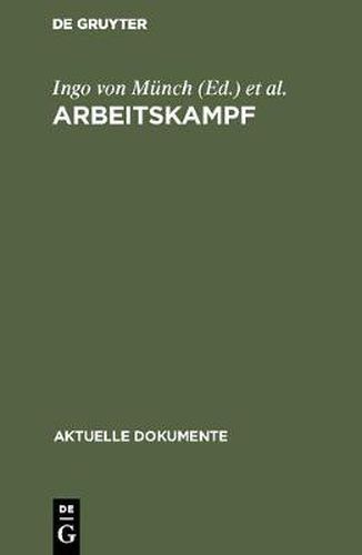 Cover image for Arbeitskampf