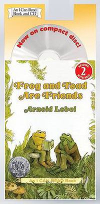 Cover image for Frog and Toad are Friends Book and CD
