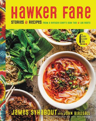 Cover image for Hawker Fare: Stories & Recipes from a Refugee Chef's Isan Thai & Lao Roots