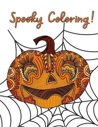 Cover image for Spooky Coloring