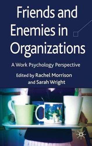 Cover image for Friends and Enemies in Organizations: A Work Psychology Perspective