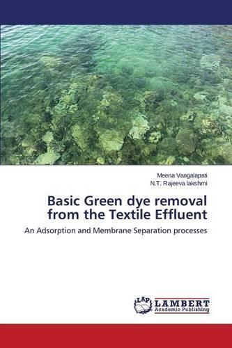 Cover image for Basic Green dye removal from the Textile Effluent