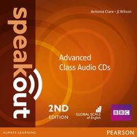 Cover image for Speakout Advanced 2nd Edition Class CDs (2)