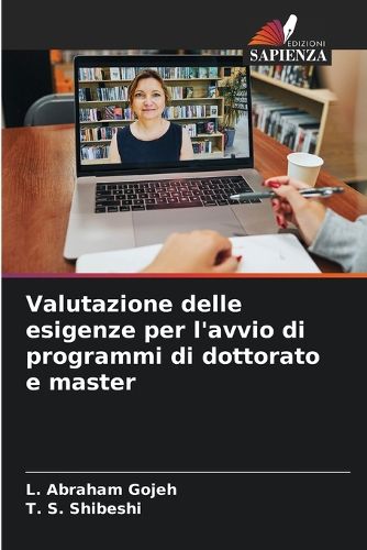 Cover image for Valutazione delle esigenze per l'avvio di programmi di dottorato e master