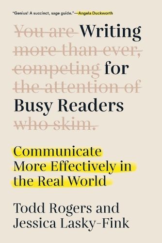Cover image for Writing for Busy Readers