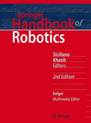 Cover image for Springer Handbook of Robotics