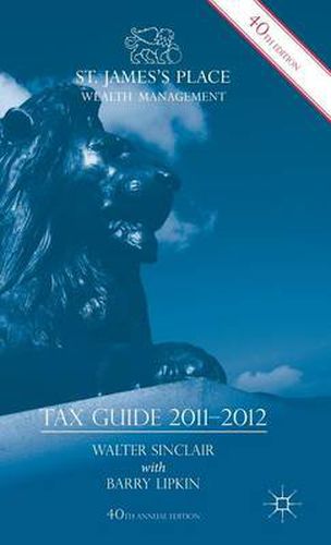 St. James's Place Tax Guide 2011-2012