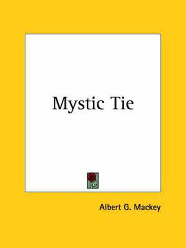 Cover image for Mystic Tie (1867)