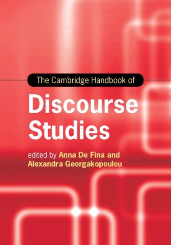 Cover image for The Cambridge Handbook of Discourse Studies