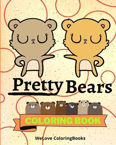 Cover image for Pretty Bears Coloring Book