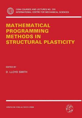 Cover image for Mathematical Programming Methods in Structural Plasticity
