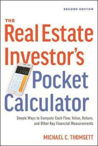 Cover image for THE REAL ESTATE INVESTOR'S POCKET CALCULATOR