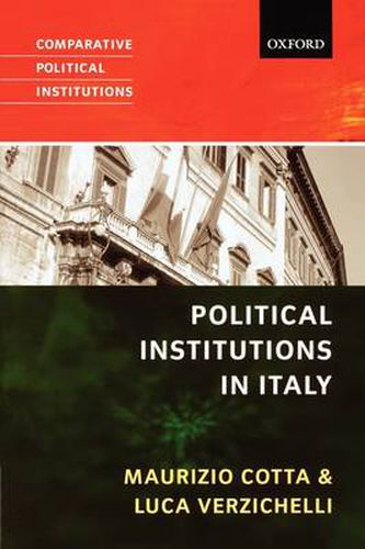 Cover image for Political Institutions in Italy