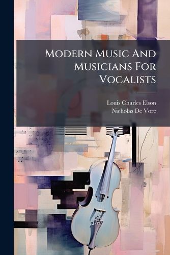 Cover image for Modern Music And Musicians For Vocalists