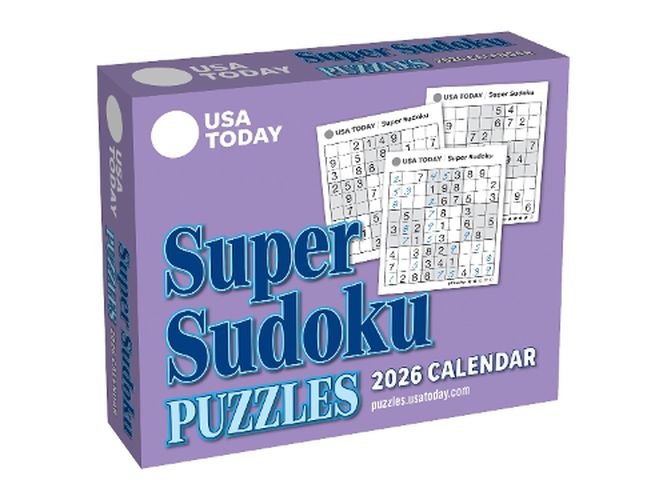 Cover image for USA TODAY Sudoku 2026 Day-to-Day Calendar