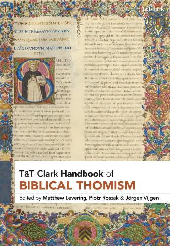 Cover image for T&T Clark Handbook of Biblical Thomism