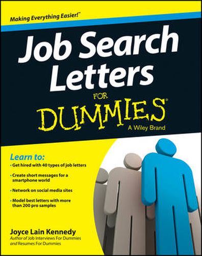 Cover image for Job Search Letters For Dummies