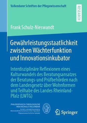 Cover image for Gewahrleistungsstaatlichkeit Zwischen Wachterfunktion Und Innovationsinkubator