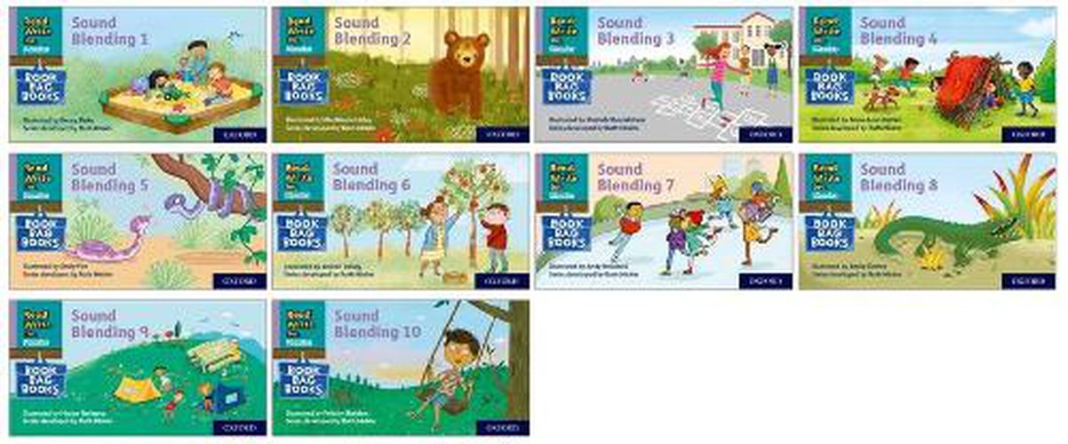 Read Write Inc. Phonics: Sound Blending Book Bag Books Mixed Pack of 10