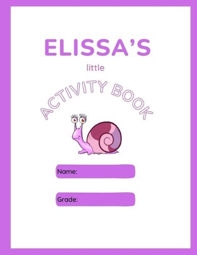 Cover image for Elissa's Little Activity Book
