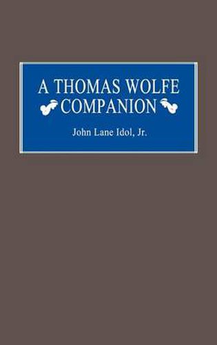 Cover image for A Thomas Wolfe Companion