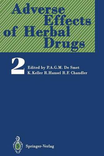 Cover image for Adverse Effects of Herbal Drugs 2