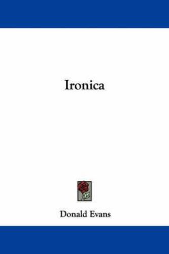 Cover image for Ironica