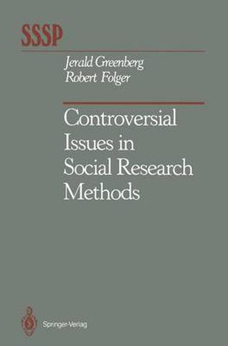 Controversial Issues in Social Research Methods