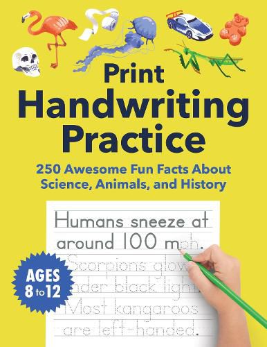 Cover image for Print Handwriting Practice for Kids 8-12