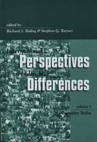 Cover image for International Perspectives on Individual Differences: Cognitive Styles