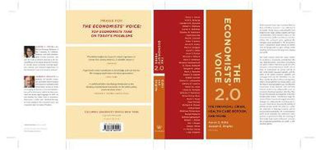 Cover image for The Economists' Voice 2.0: The Financial Crisis, Health Care Reform, and More