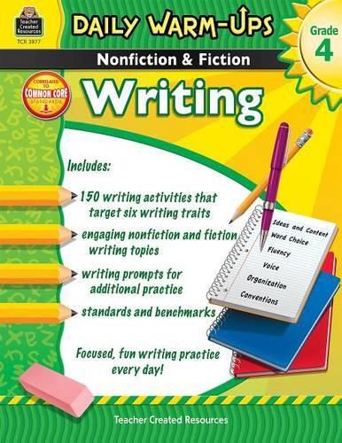 Cover image for Daily Warm-Ups: Nonfiction & Fiction Writing Grd 4