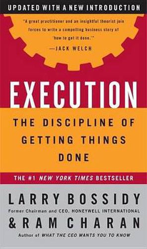 Cover image for Execution: The Discipline of Getting Things Done