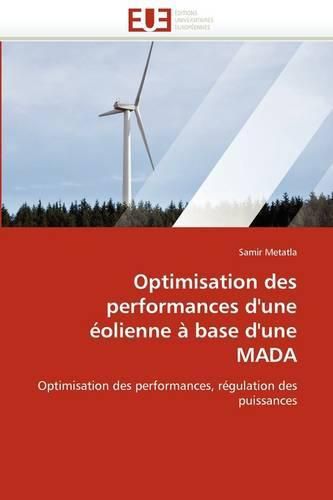 Cover image for Optimisation Des Performances D'Une Olienne Base D'Une Mada