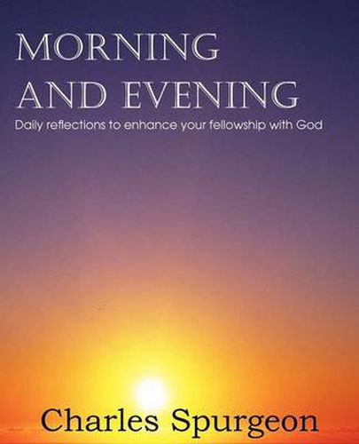 Cover image for Morning and Evening
