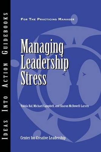 Cover image for Managing Leadership Stress