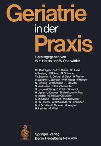 Cover image for Geriatrie in der Praxis