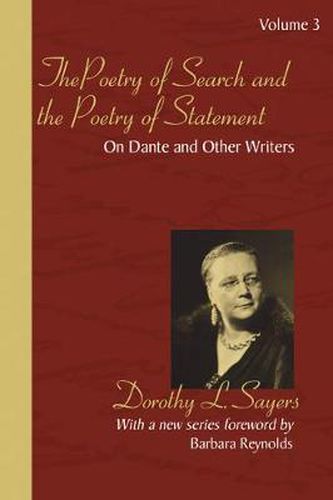 Cover image for The Poetry of Search and the Poetry of Statement: On Dante and Other Writers